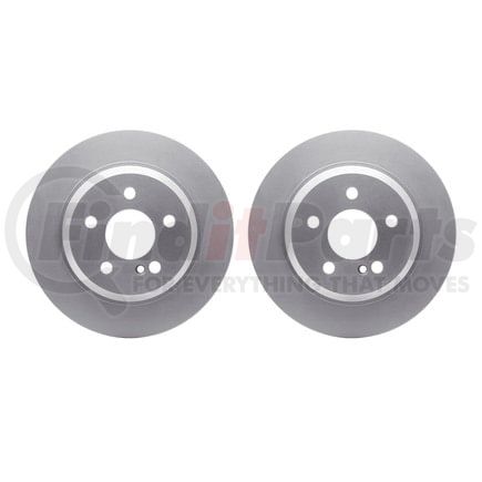 Dynamic Friction Company 4002-63022 Brake Rotors - GEOSPEC Coated