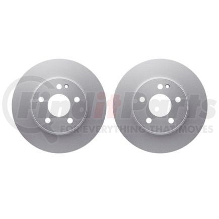 Dynamic Friction Company 4002-63040 Brake Rotors - GEOSPEC Coated