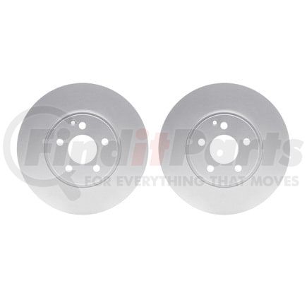 Dynamic Friction Company 4002-63037 Brake Rotors - GEOSPEC Coated