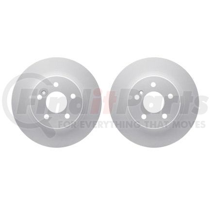 Dynamic Friction Company 4002-63038 Brake Rotors - GEOSPEC Coated