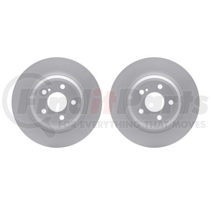 Dynamic Friction Company 4002-63046 Brake Rotors - GEOSPEC Coated
