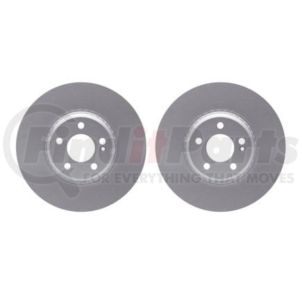 Dynamic Friction Company 4002-63050 Brake Rotors - GEOSPEC Coated
