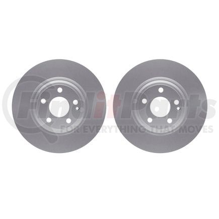 Dynamic Friction Company 4002-63048 Brake Rotors - GEOSPEC Coated