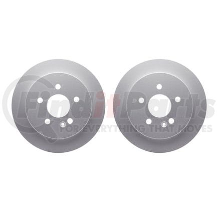 Dynamic Friction Company 4002-63055 Brake Rotors - GEOSPEC Coated