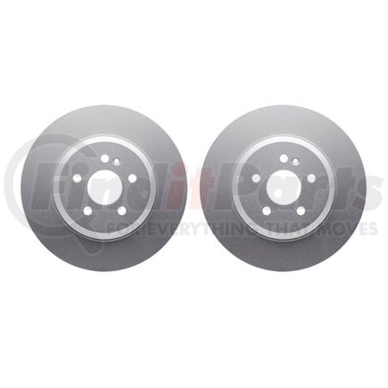 Dynamic Friction Company 4002-63057 Brake Rotors - GEOSPEC Coated