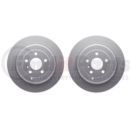 Dynamic Friction Company 4002-63061 Brake Rotors - GEOSPEC Coated