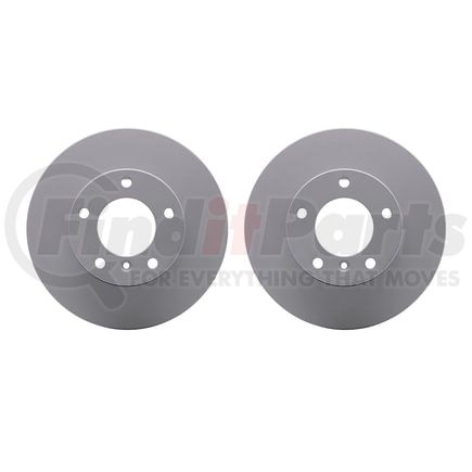 Dynamic Friction Company 4002-63058 Brake Rotors - GEOSPEC Coated