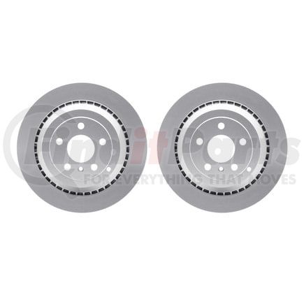 Dynamic Friction Company 4002-63063 Brake Rotors - GEOSPEC Coated
