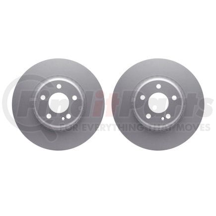 Dynamic Friction Company 4002-63075 Brake Rotors - GEOSPEC Coated