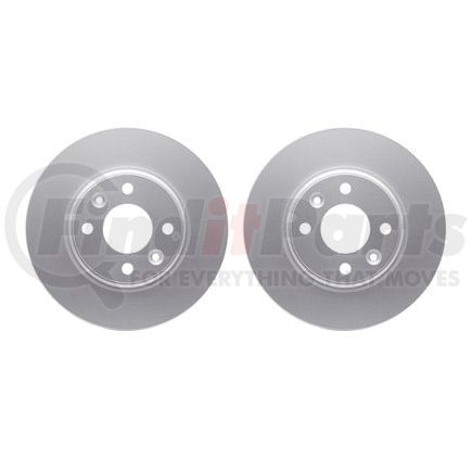 Dynamic Friction Company 4002-63073 Brake Rotors - GEOSPEC Coated