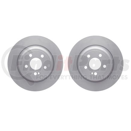 Dynamic Friction Company 4002-63087 Brake Rotors - GEOSPEC Coated