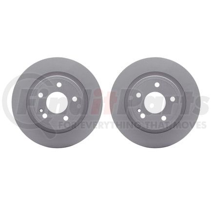 Dynamic Friction Company 4002-63089 Brake Rotors - GEOSPEC Coated