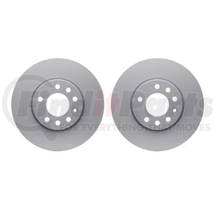 Dynamic Friction Company 4002-65006 Brake Rotors - GEOSPEC Coated