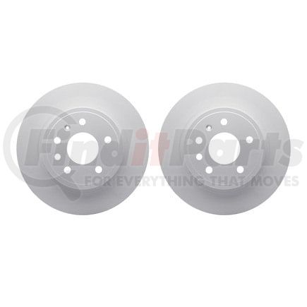 Dynamic Friction Company 4002-65003 Brake Rotors - GEOSPEC Coated