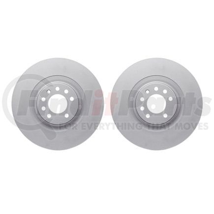 Dynamic Friction Company 4002-65012 Brake Rotors - GEOSPEC Coated
