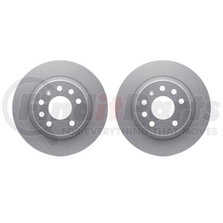 Dynamic Friction Company 4002-65008 Brake Rotors - GEOSPEC Coated