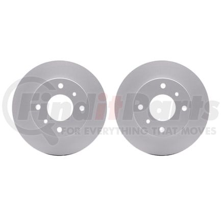 Dynamic Friction Company 4002-67001 Brake Rotors - GEOSPEC Coated