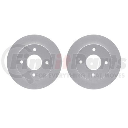 Dynamic Friction Company 4002-67002 Brake Rotors - GEOSPEC Coated