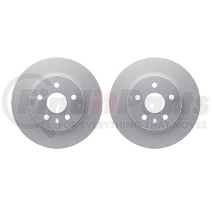 Dynamic Friction Company 4002-65014 Brake Rotors - GEOSPEC Coated