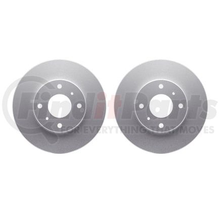 Dynamic Friction Company 4002-67007 Brake Rotors - GEOSPEC Coated
