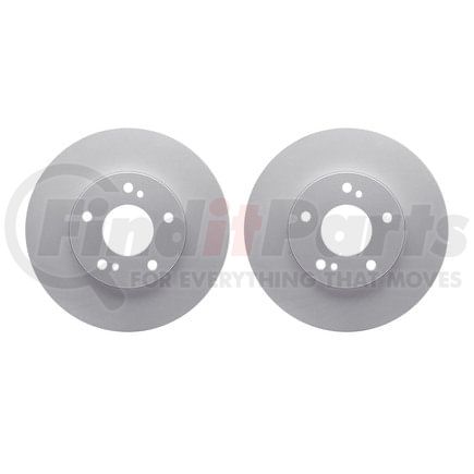 Dynamic Friction Company 4002-67003 Brake Rotors - GEOSPEC Coated