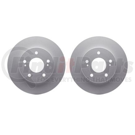 Dynamic Friction Company 4002-67008 Brake Rotors - GEOSPEC Coated