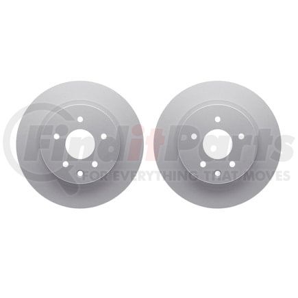 Dynamic Friction Company 4002-67017 Brake Rotors - GEOSPEC Coated