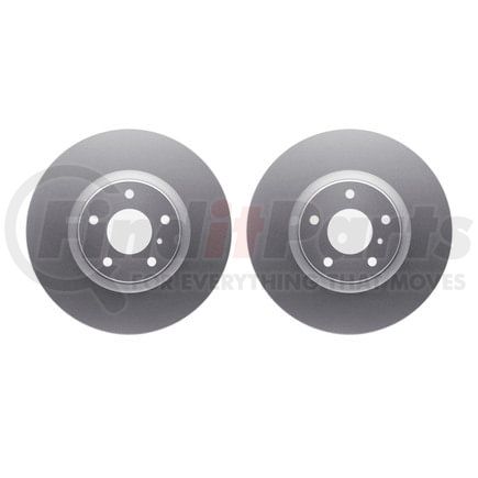 Dynamic Friction Company 4002-67014 Brake Rotors - GEOSPEC Coated