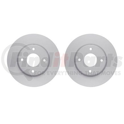 Dynamic Friction Company 4002-67018 Brake Rotors - GEOSPEC Coated