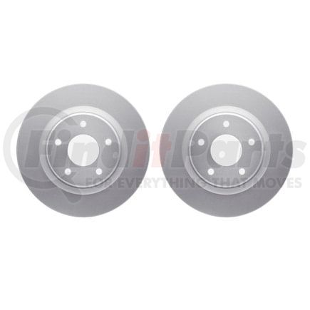 Dynamic Friction Company 4002-67019 Brake Rotors - GEOSPEC Coated