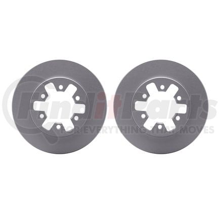 Dynamic Friction Company 4002-67027 Brake Rotors - GEOSPEC Coated