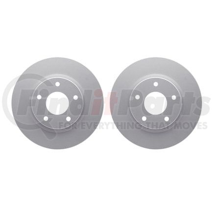 Dynamic Friction Company 4002-67023 Brake Rotors - GEOSPEC Coated