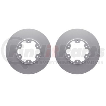 Dynamic Friction Company 4002-67028 Brake Rotors - GEOSPEC Coated