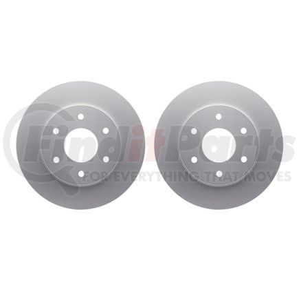 Dynamic Friction Company 4002-67035 Brake Rotors - GEOSPEC Coated