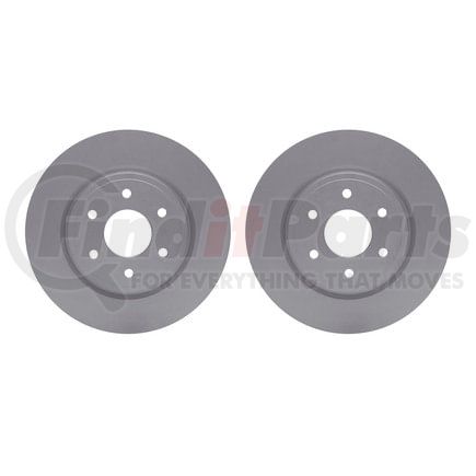 Dynamic Friction Company 4002-67036 Brake Rotors - GEOSPEC Coated