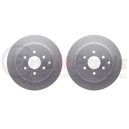 Dynamic Friction Company 4002-67037 Brake Rotors - GEOSPEC Coated
