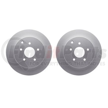 Dynamic Friction Company 4002-67033 Brake Rotors - GEOSPEC Coated