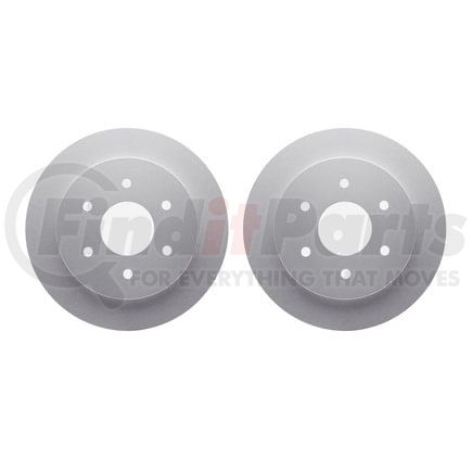 Dynamic Friction Company 4002-67034 Brake Rotors - GEOSPEC Coated