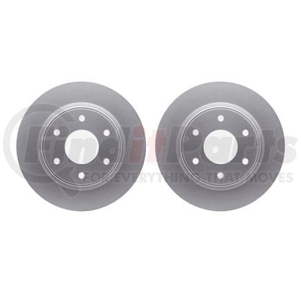 Dynamic Friction Company 4002-67040 Brake Rotors - GEOSPEC Coated