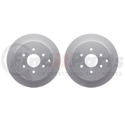 Dynamic Friction Company 4002-67038 Brake Rotors - GEOSPEC Coated