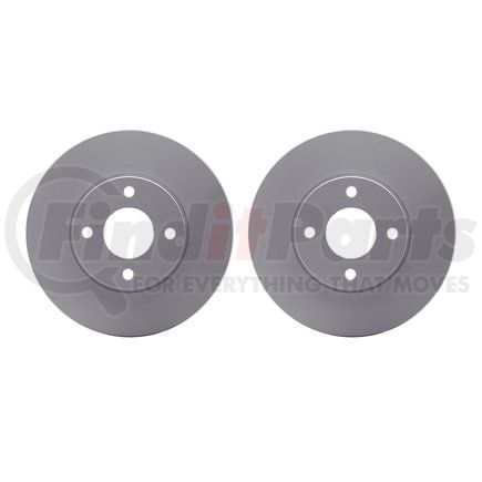 Dynamic Friction Company 4002-67056 Brake Rotors - GEOSPEC Coated