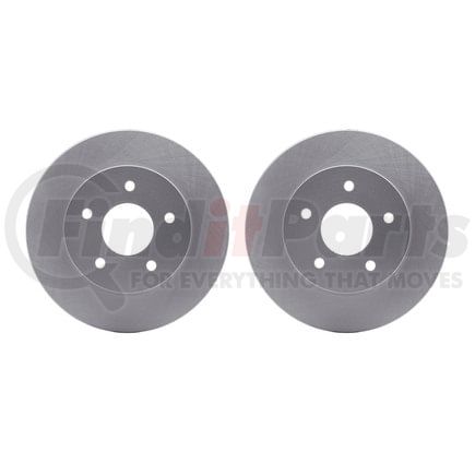 Dynamic Friction Company 4002-67057 Brake Rotors - GEOSPEC Coated