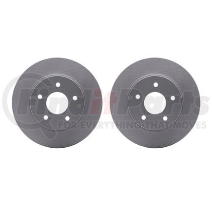 Dynamic Friction Company 4002-67055 Brake Rotors - GEOSPEC Coated