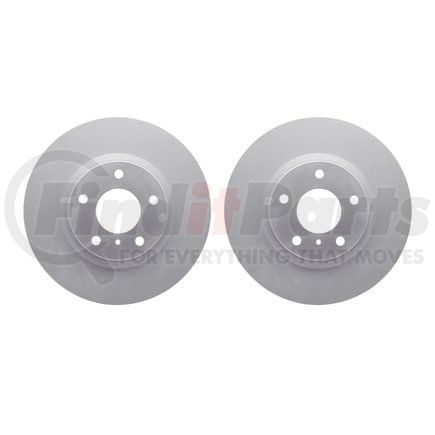 Dynamic Friction Company 4002-68001 Brake Rotors - GEOSPEC Coated
