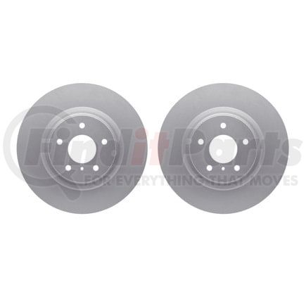 Dynamic Friction Company 4002-68002 Brake Rotors - GEOSPEC Coated