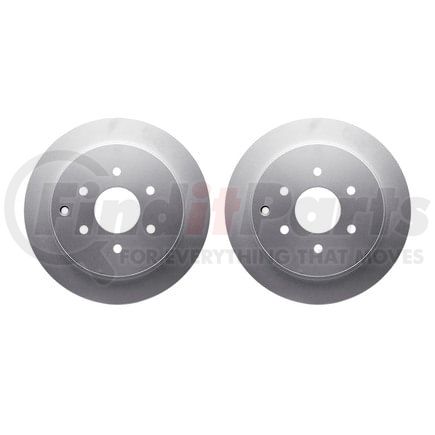 Dynamic Friction Company 4002-68011 Brake Rotors - GEOSPEC Coated