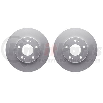 Dynamic Friction Company 4002-72009 Brake Rotors - GEOSPEC Coated