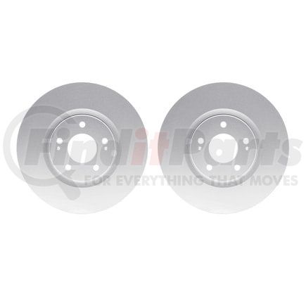 Dynamic Friction Company 4002-72010 Brake Rotors - GEOSPEC Coated