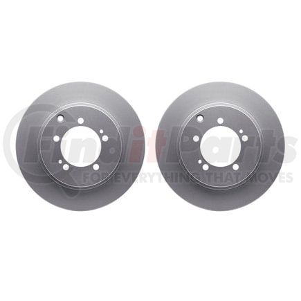 Dynamic Friction Company 4002-72011 Brake Rotors - GEOSPEC Coated