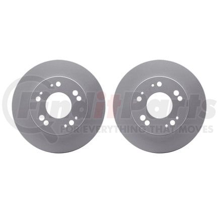 Dynamic Friction Company 4002-72006 Brake Rotors - GEOSPEC Coated